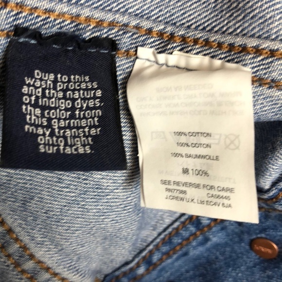 NEW J Crew Trade Mark Denim Jacket S - Picture 8 of 8